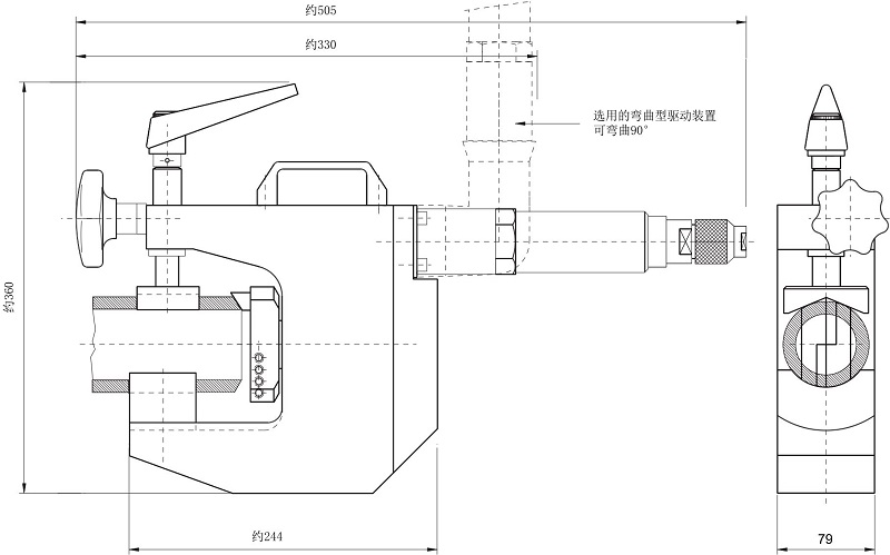 德國(guó)DWT坡口機(jī)MF4